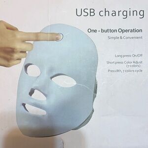 USB Charging Face Mask